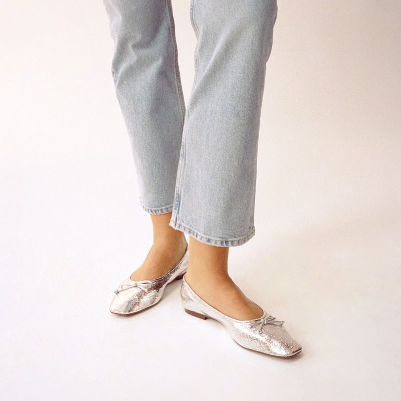 Saks Fifth Avenue Schutz Arissa Leather Flats