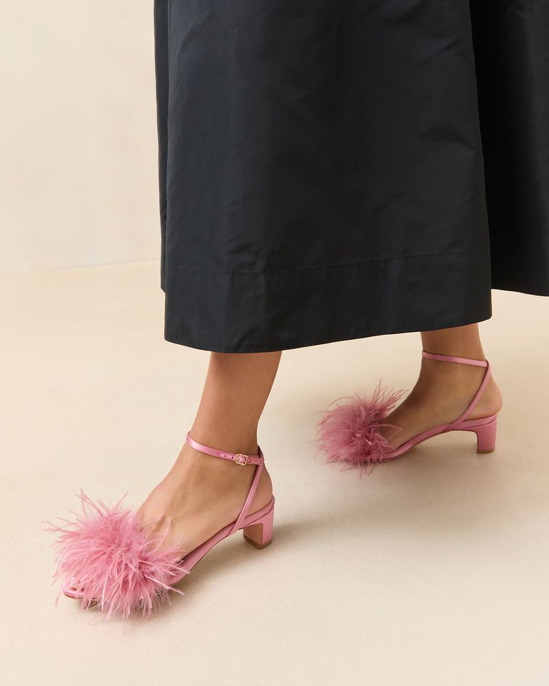 Loeffler Randall Senna Feather Mule