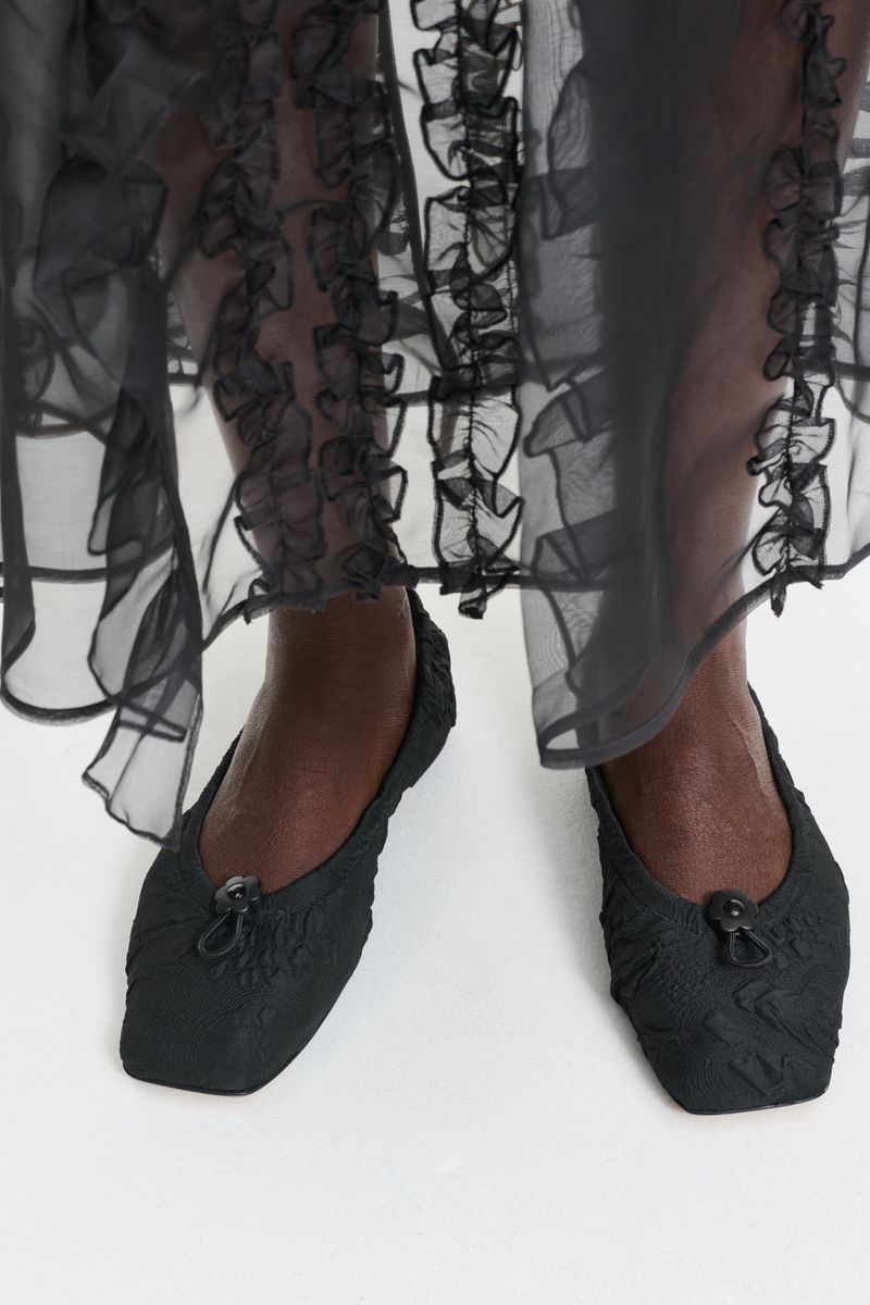 Cecilie Bahnsen Orbella Ballerina Flats