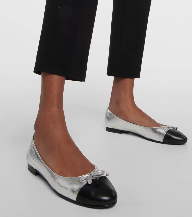Tory Burch Cap-Toe Ballet