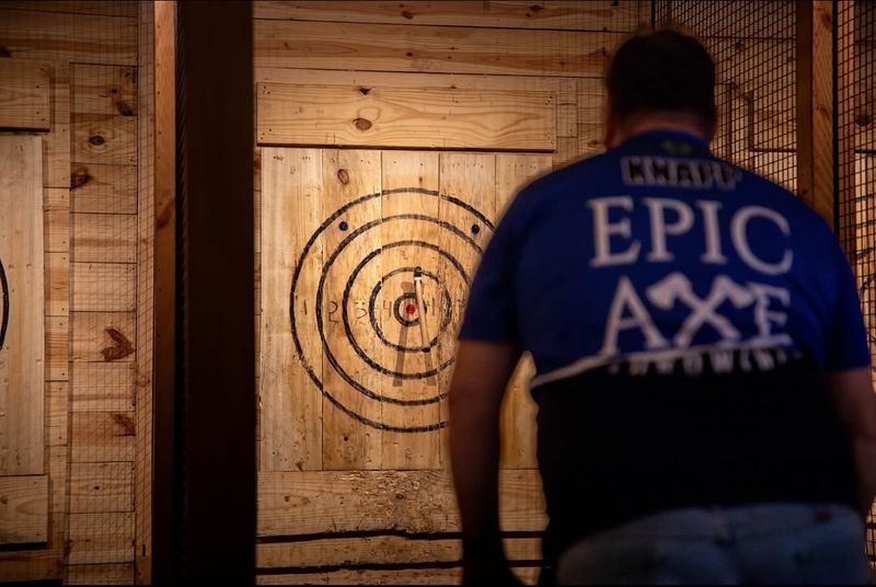 Go Axe Throwing at BATL or Epic Axe