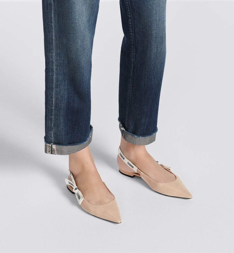 Dior J'Adior Slingback Flats