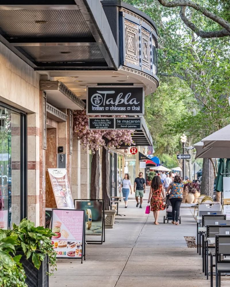 Wander Park Avenue in Winter Park