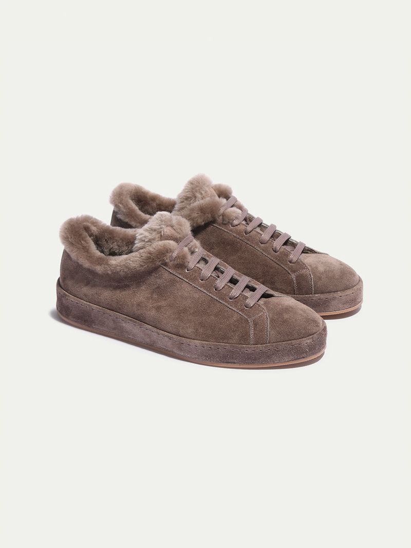 Aurélien Shearling Lined Voyager Sneaker