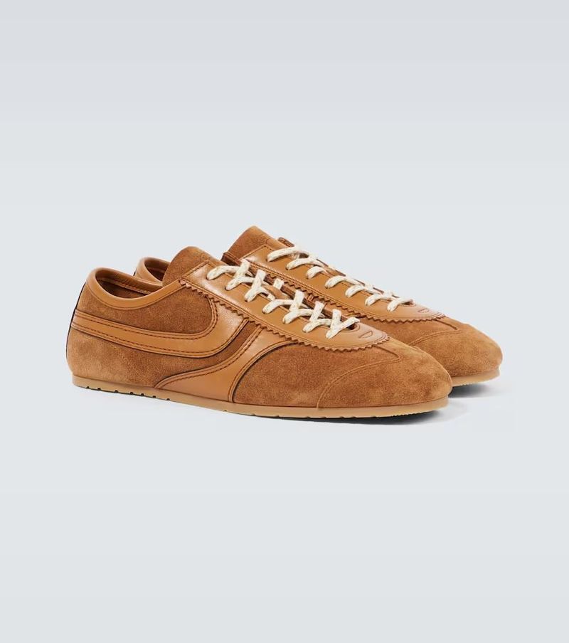 Dries Van Noten Suede Sneakers