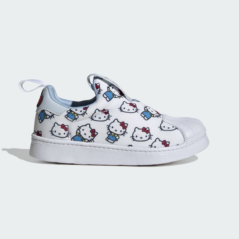 adidas Kids Unisex Superstar 360 Hello Kitty Shoes
