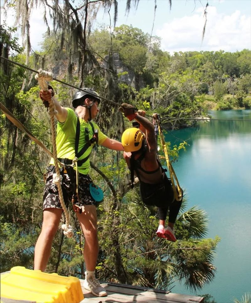 Zipline Over the Cliffs at The Canyons (Ocala)