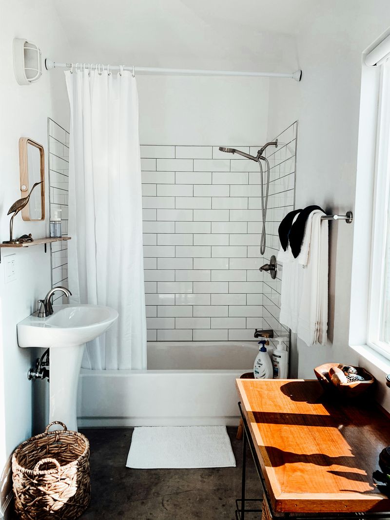 Replace Shower Curtains or Glass Panels