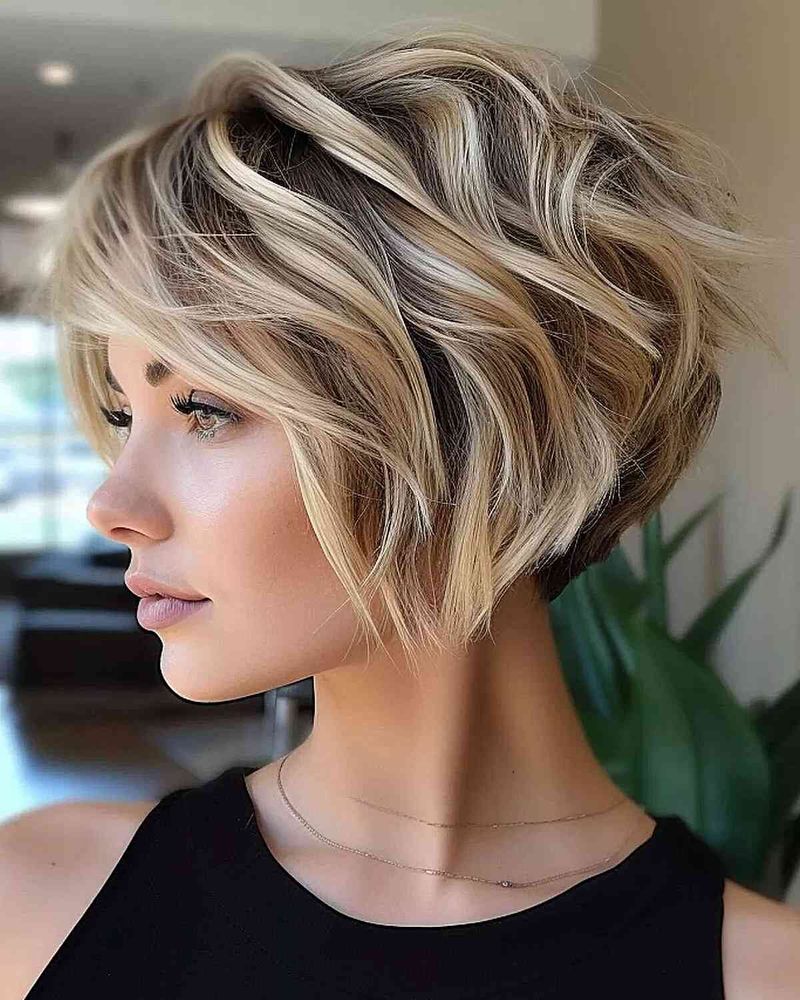 Jaw-Length Pixie Bob