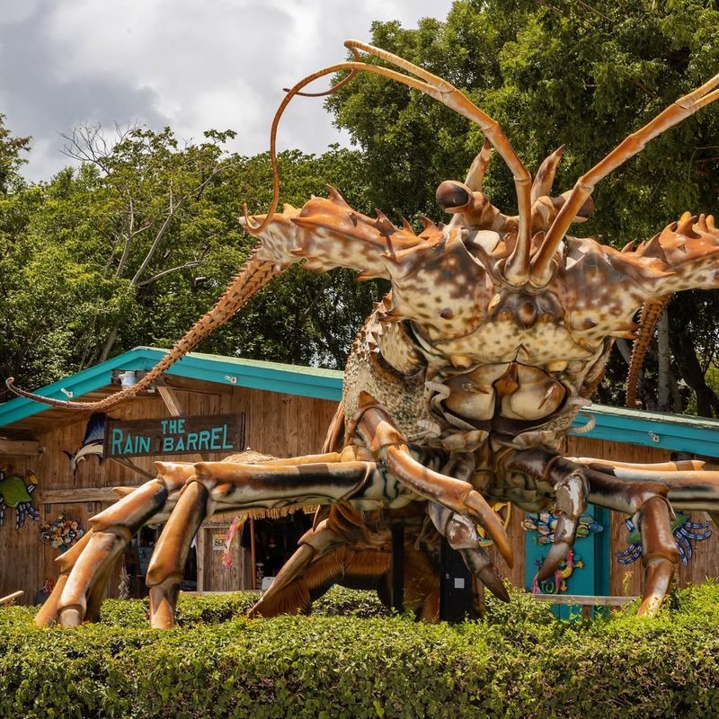 Betsy the Giant Lobster – Rain Barrel Village (Islamorada)