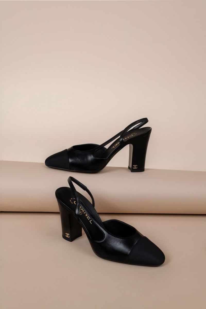 Chanel Slingback Heel