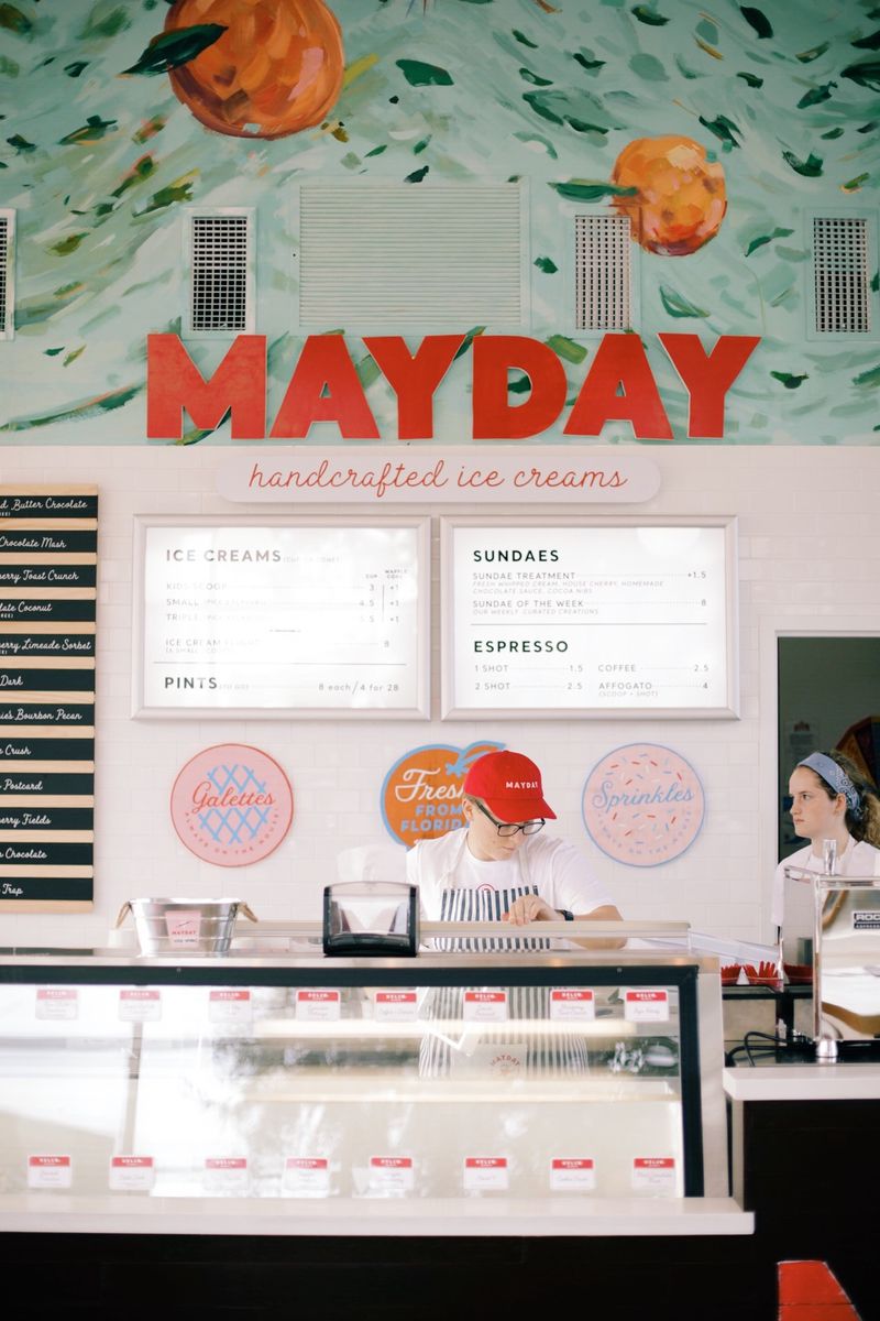 Mayday Ice Cream — St. Augustine