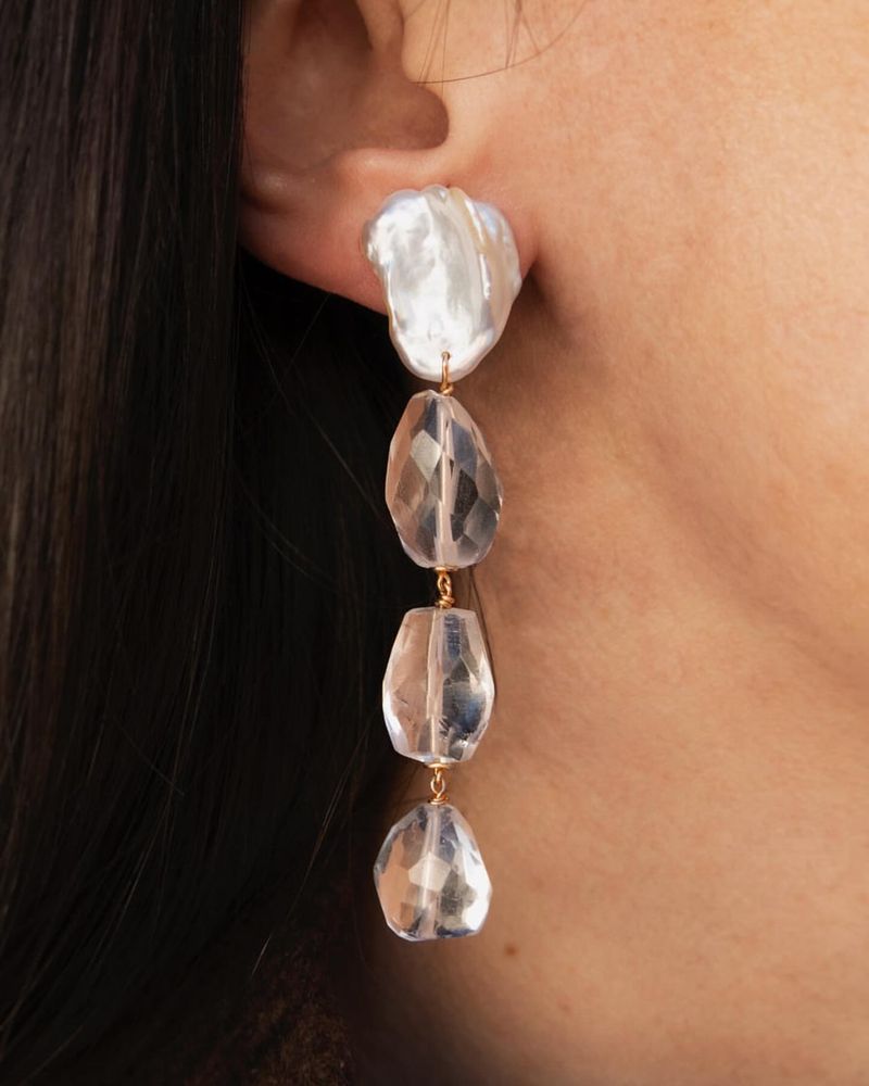 Crystal Drop Earrings