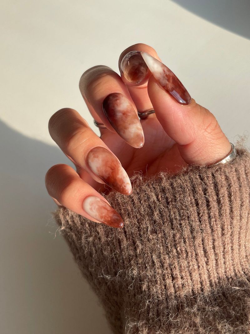 10 Captivating Caramel Nail Ideas You'll Want to Save for Your Next Appointment