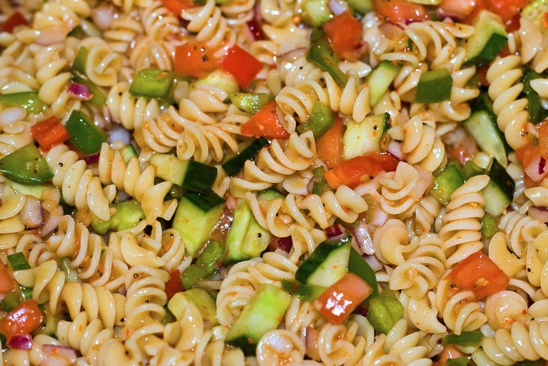 Pasta Salad with Italian Dressing