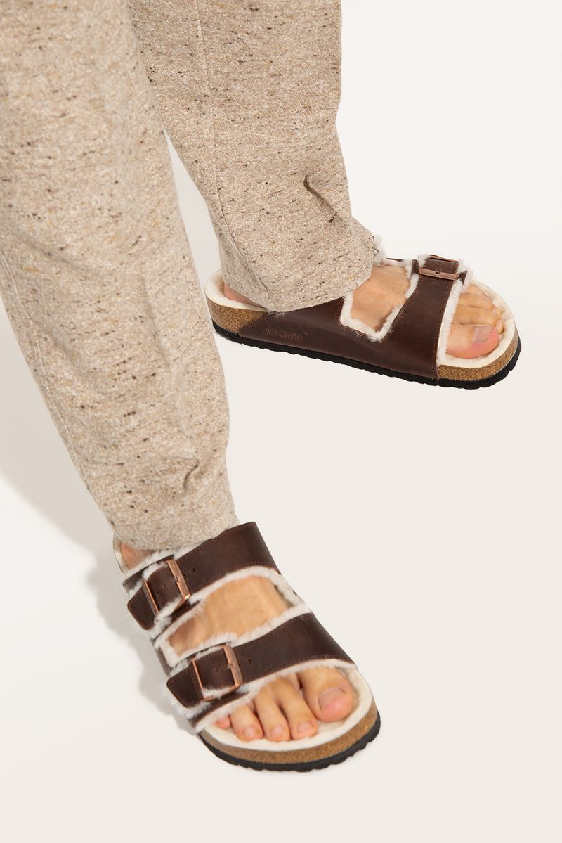 Birkenstock Arizona Shearling Slide