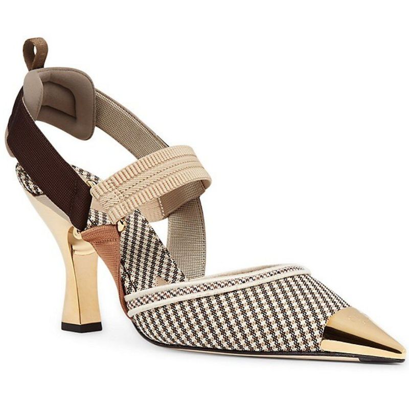 Fendi Colibrì Slingback Pumps
