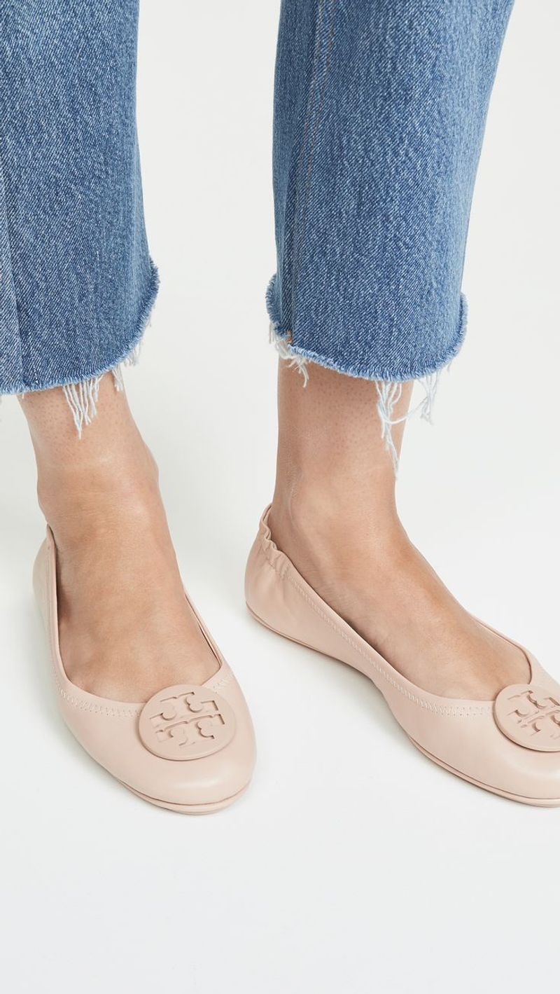 Tory Burch Minnie Travel Ballet Flats