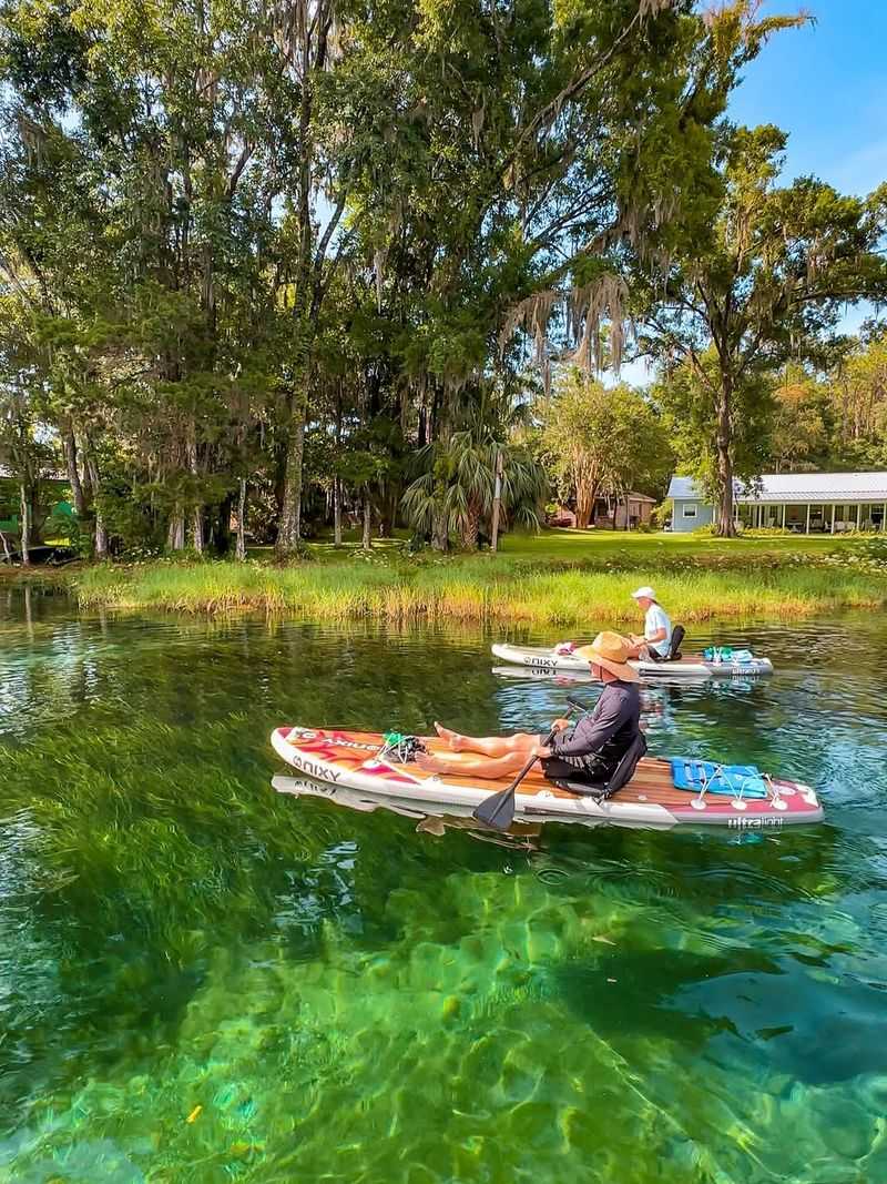 Swim or Paddle a Crystal-Clear Spring