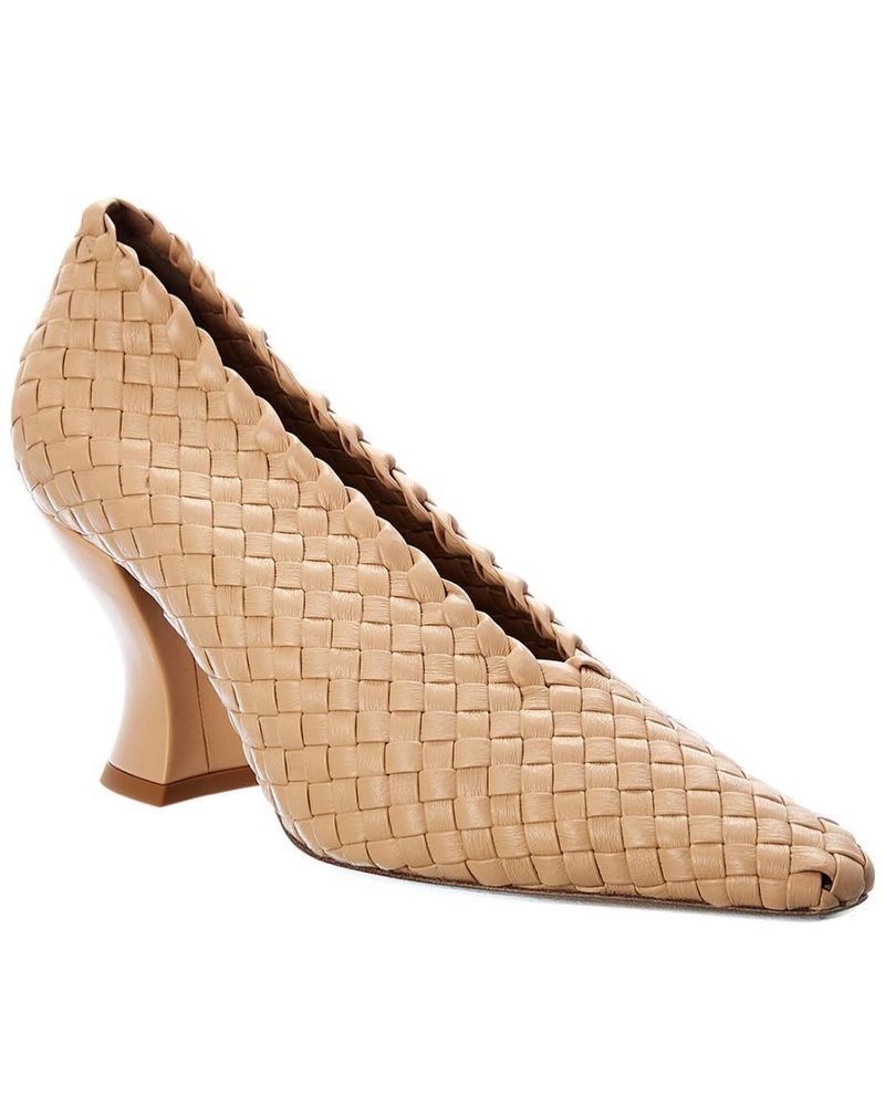Bottega Veneta Almond Toe Pumps