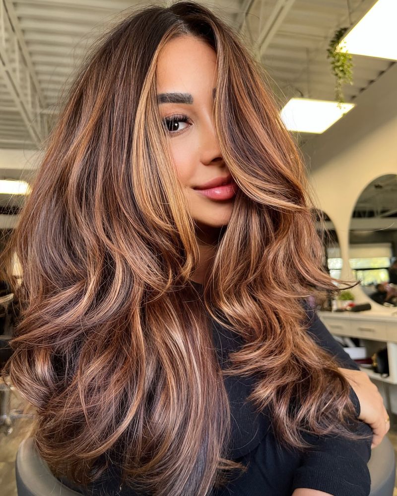 Warm Honey Balayage