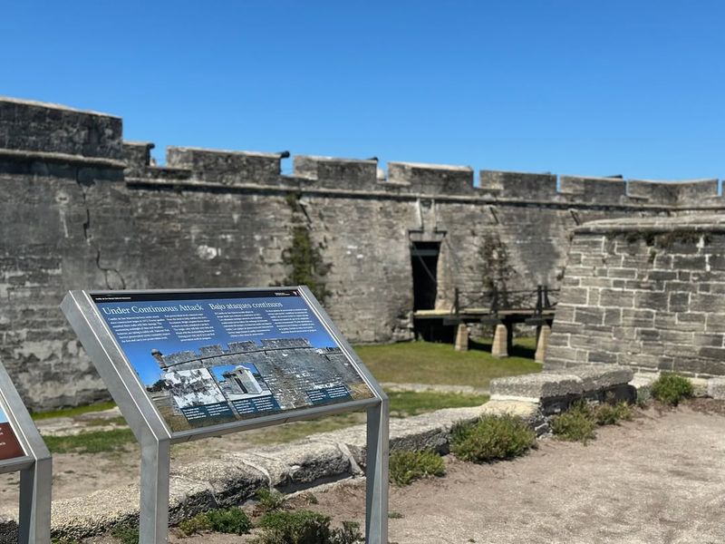 Castillo de San Marcos (and the old colonial district) — St. Augustine
