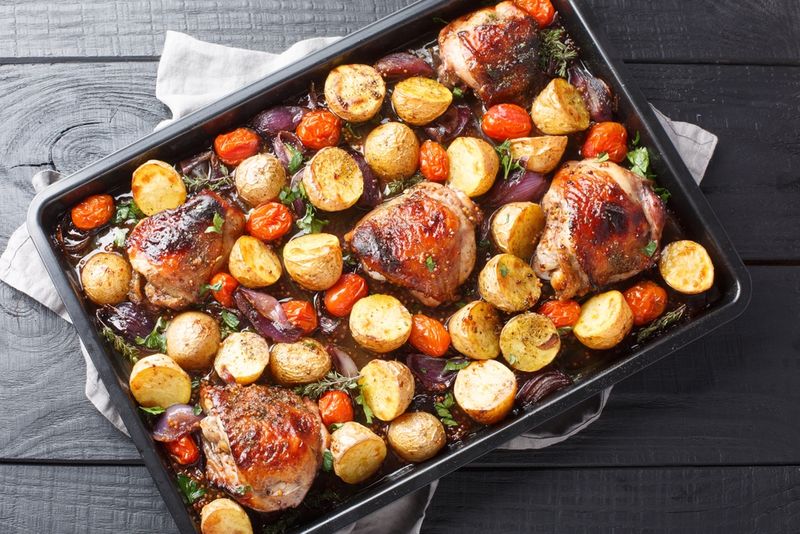 Sheet Pan Chicken and Vegetables