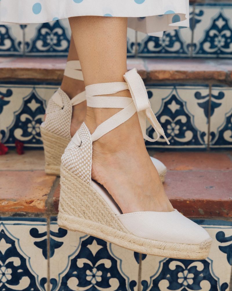 Espadrilles with Lace