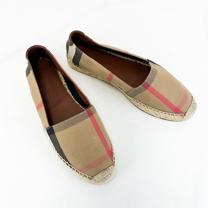 Burberry Vintage Check Espadrilles