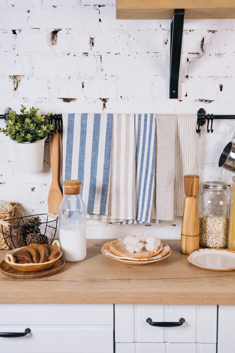 Use Coordinated Dish Towels
