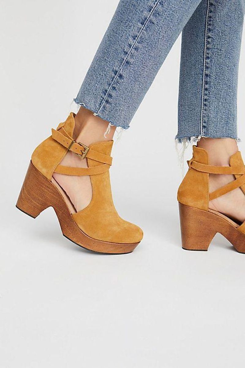Free People Cedar Buckle Boot