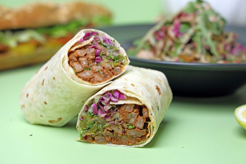 Chicken & Veggie Wraps