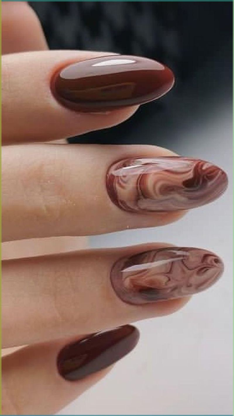 Chic Mocha Marble