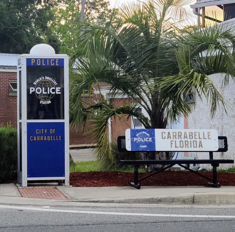 World's Smallest Police Station – Carrabelle