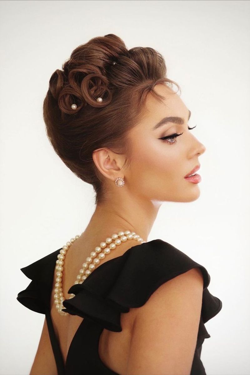 Audrey Hepburn Updo