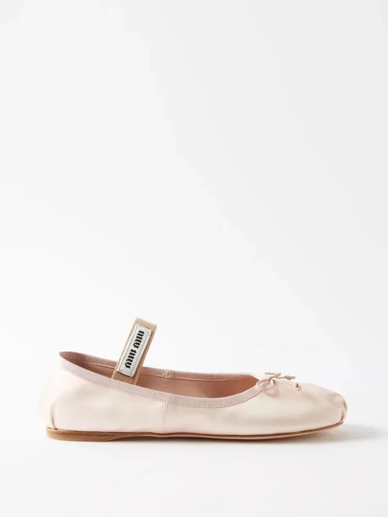 Miu Miu Mary Jane Ballerina Flats