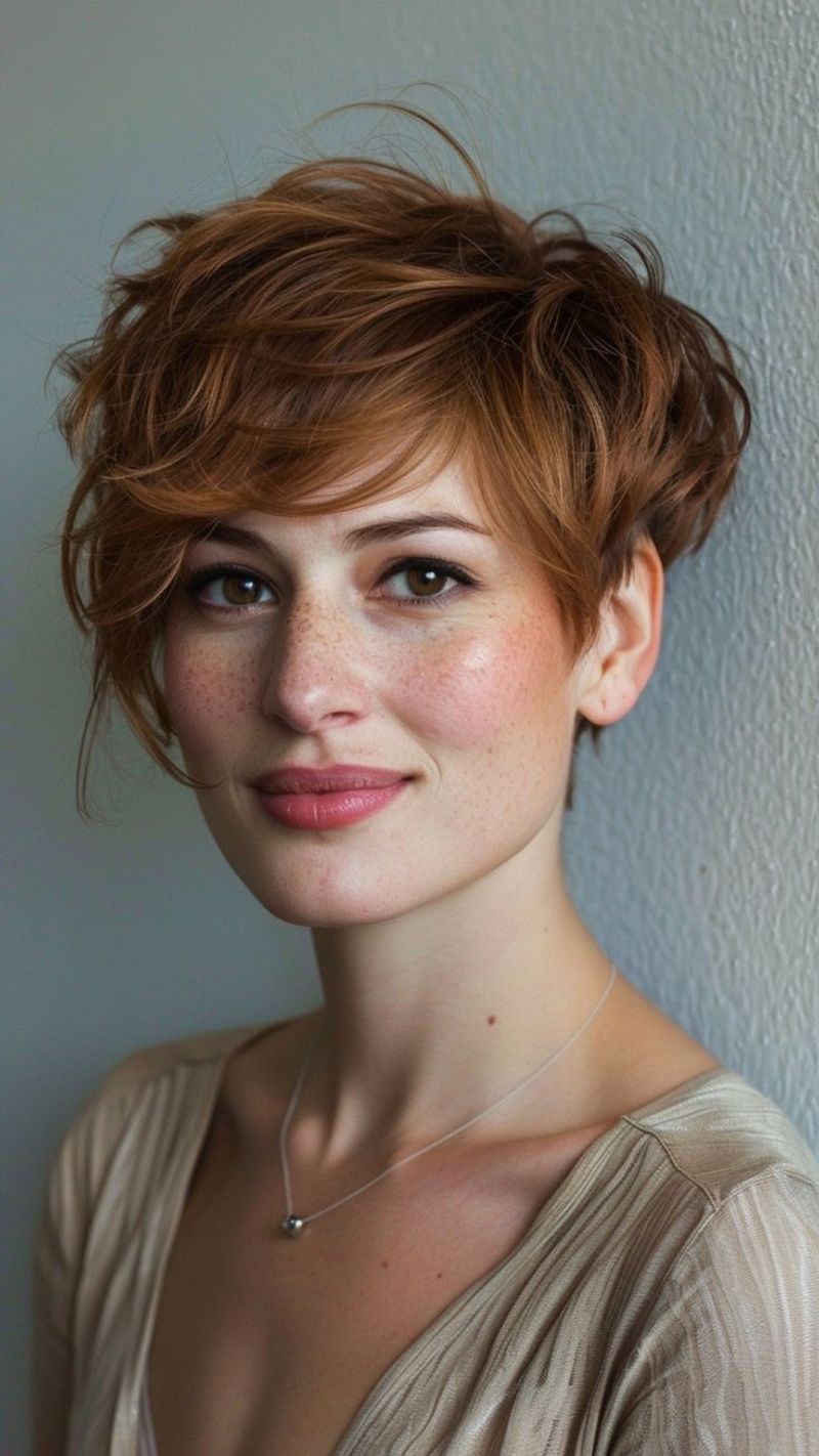 Layered Pixie Cut