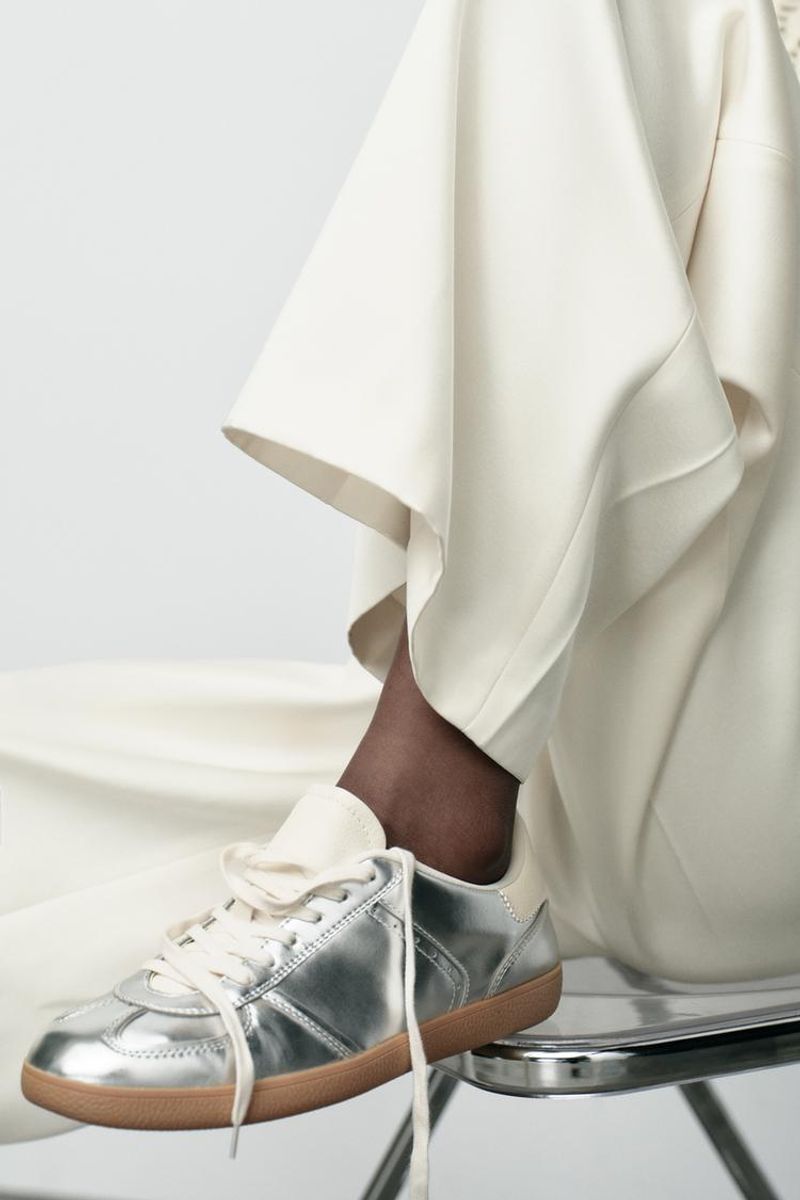 Metallic Sneakers