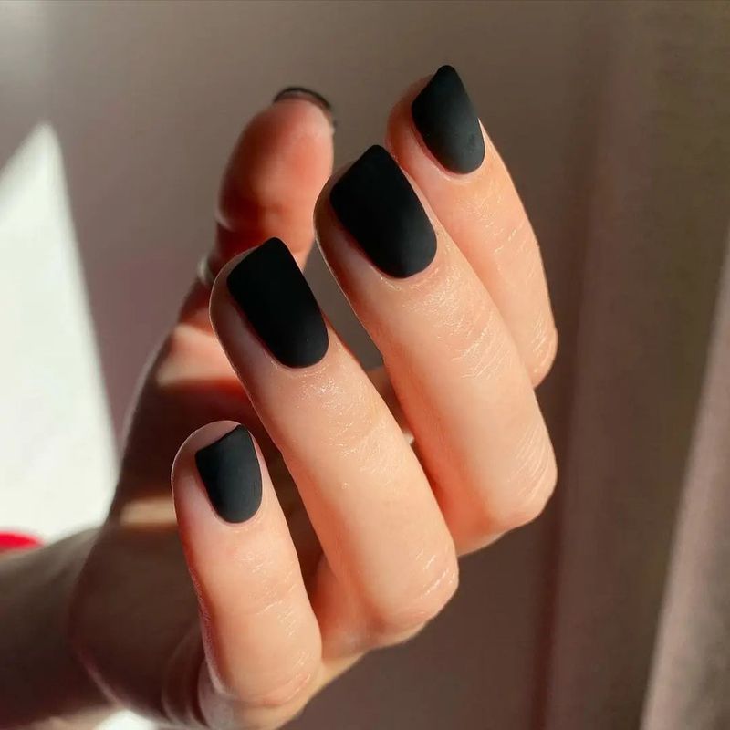 Matte Black Sophistication