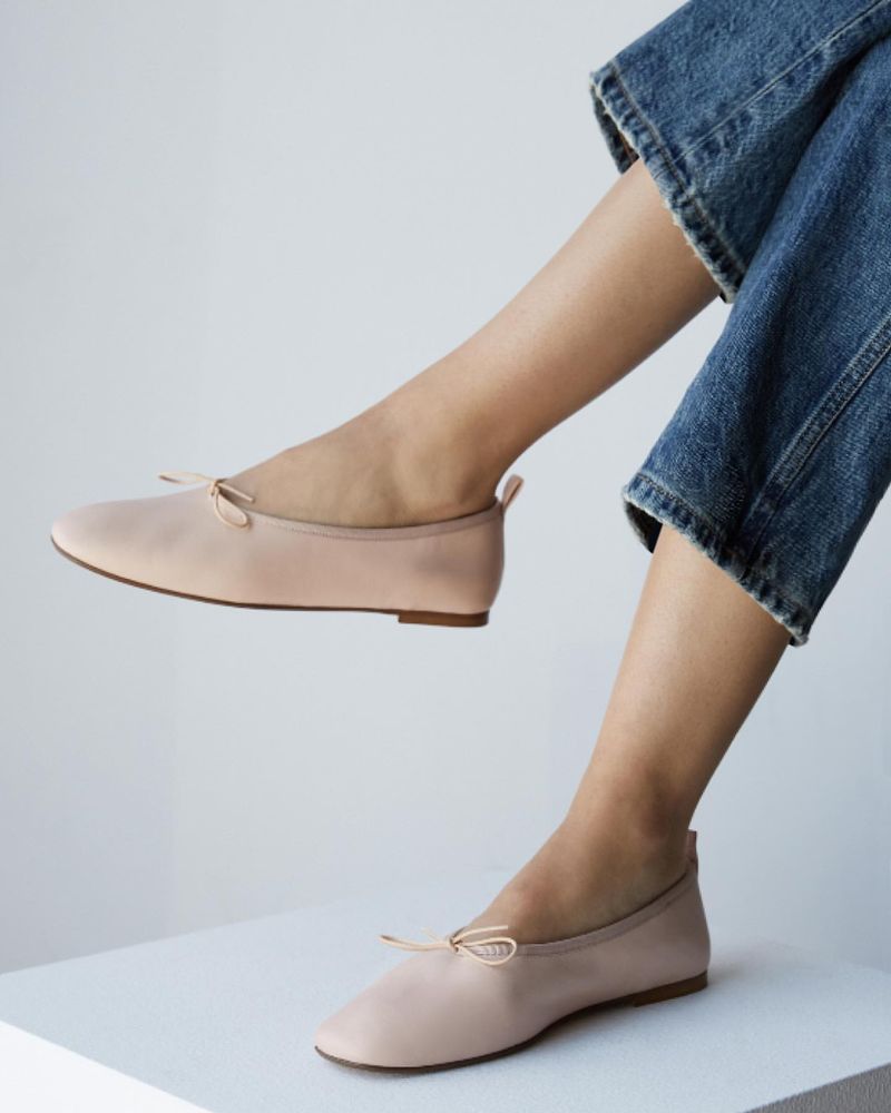 Everlane The Italian Leather Day Ballet Flat