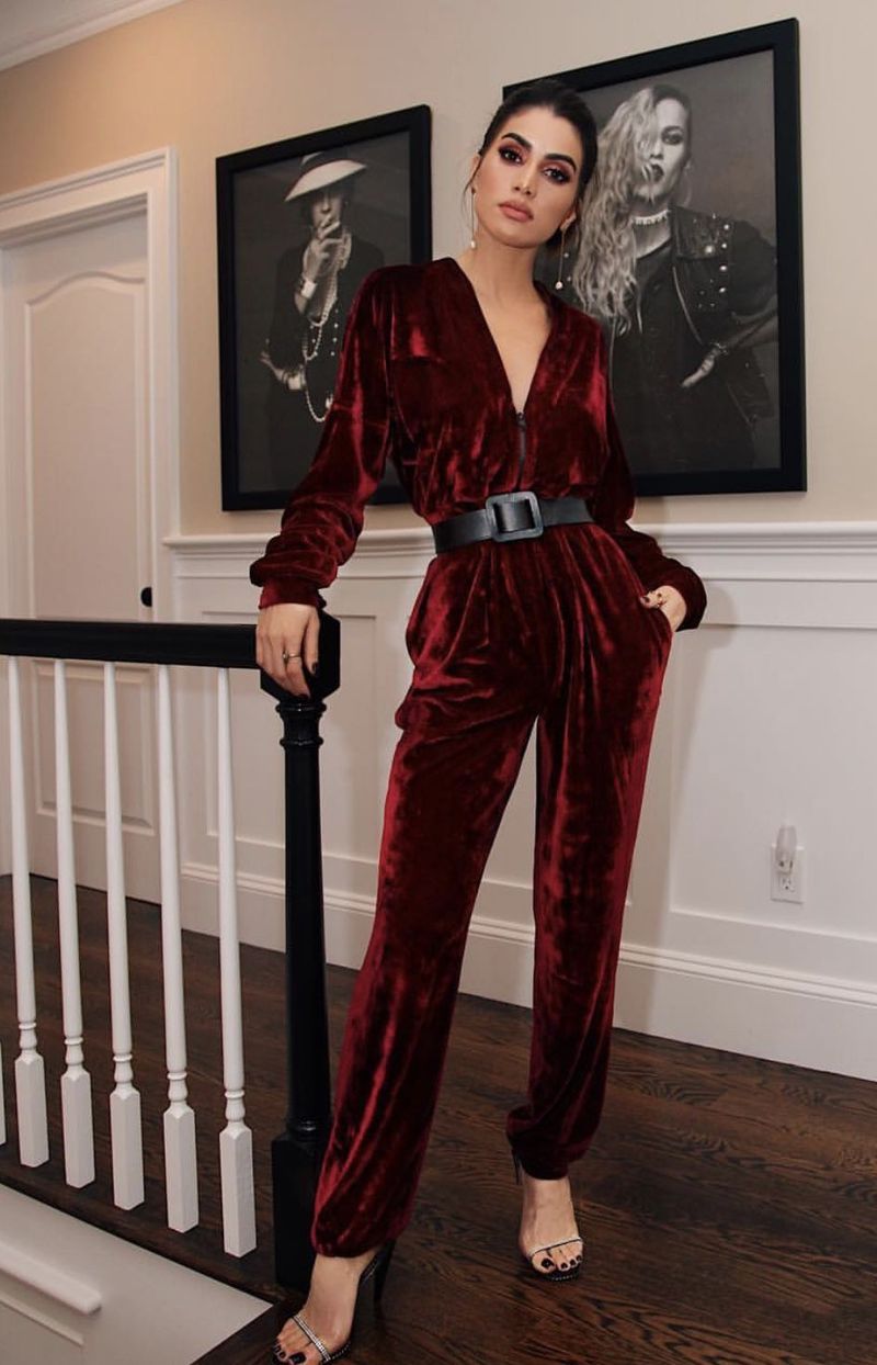 Velvet Jumpsuit