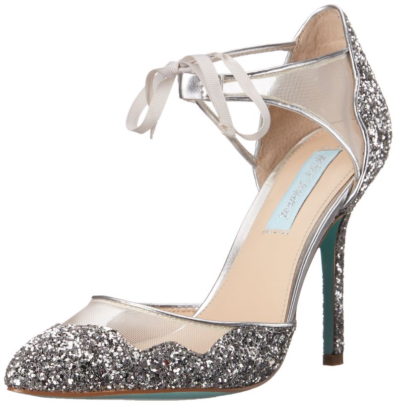 Betsey Johnson Blue Stela Heel