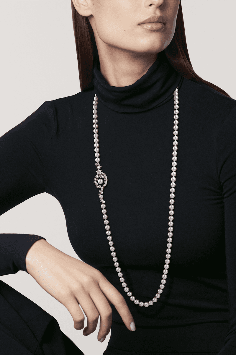 Opera Necklace for Turtleneck