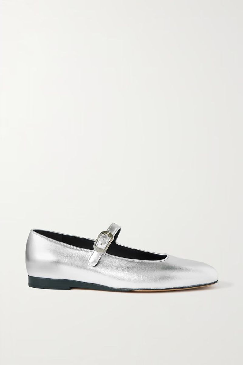 Le Monde Beryl Leather Mary Jane Flats