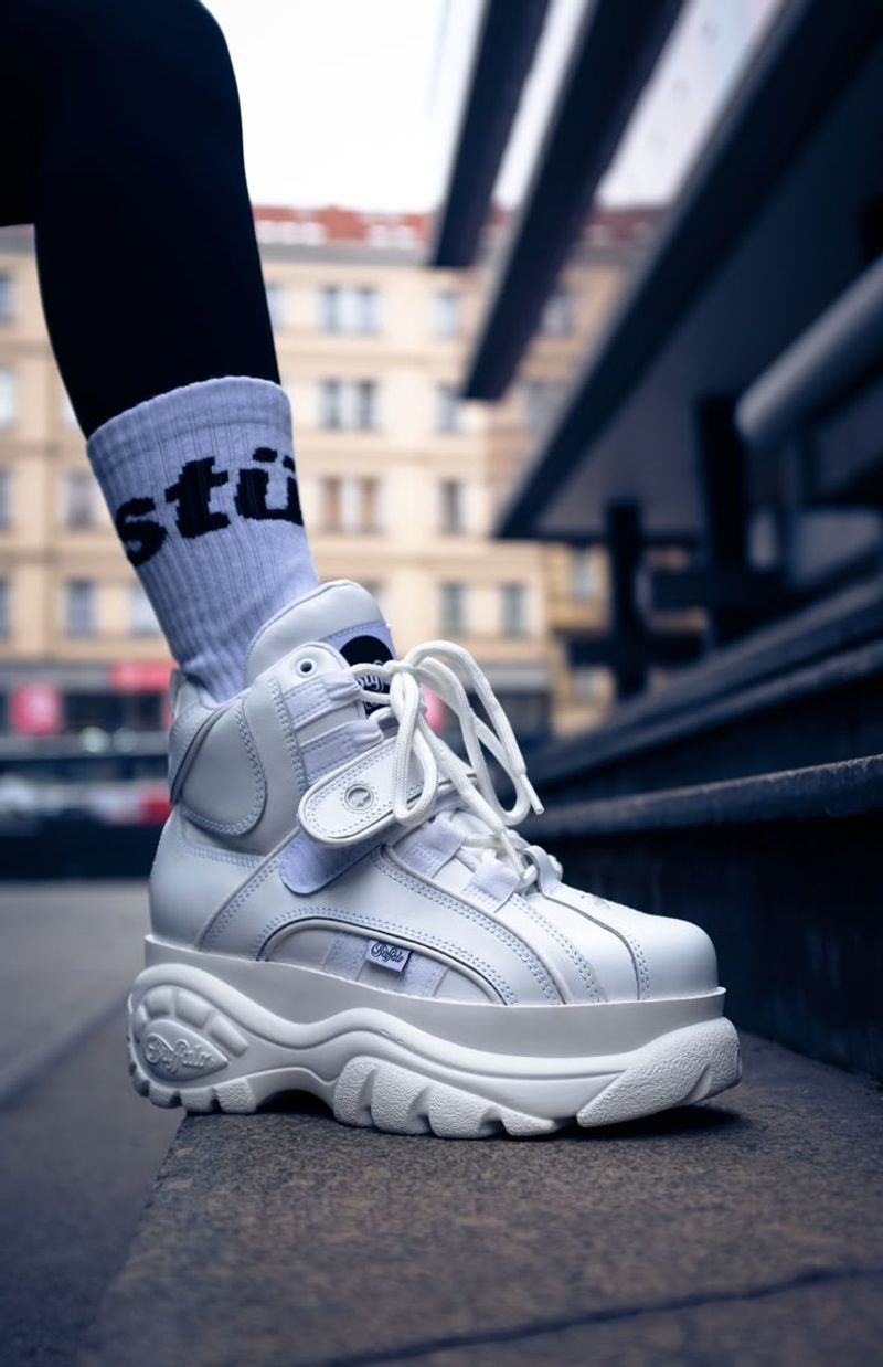 Chunky High-Top Sneakers