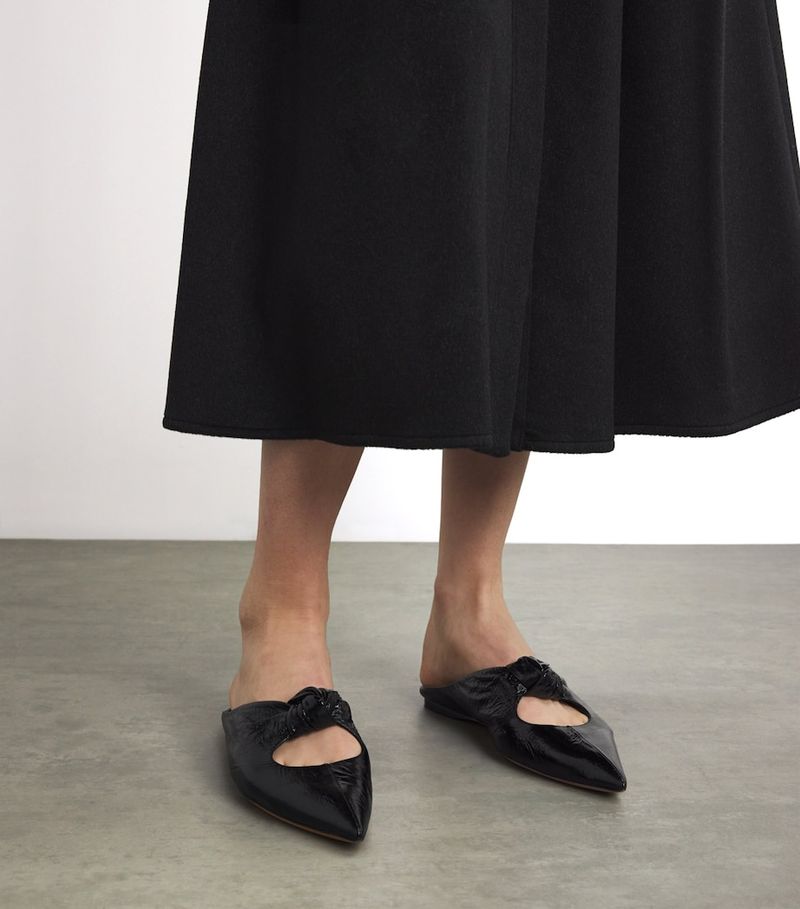 Khaite Rowan flat mules