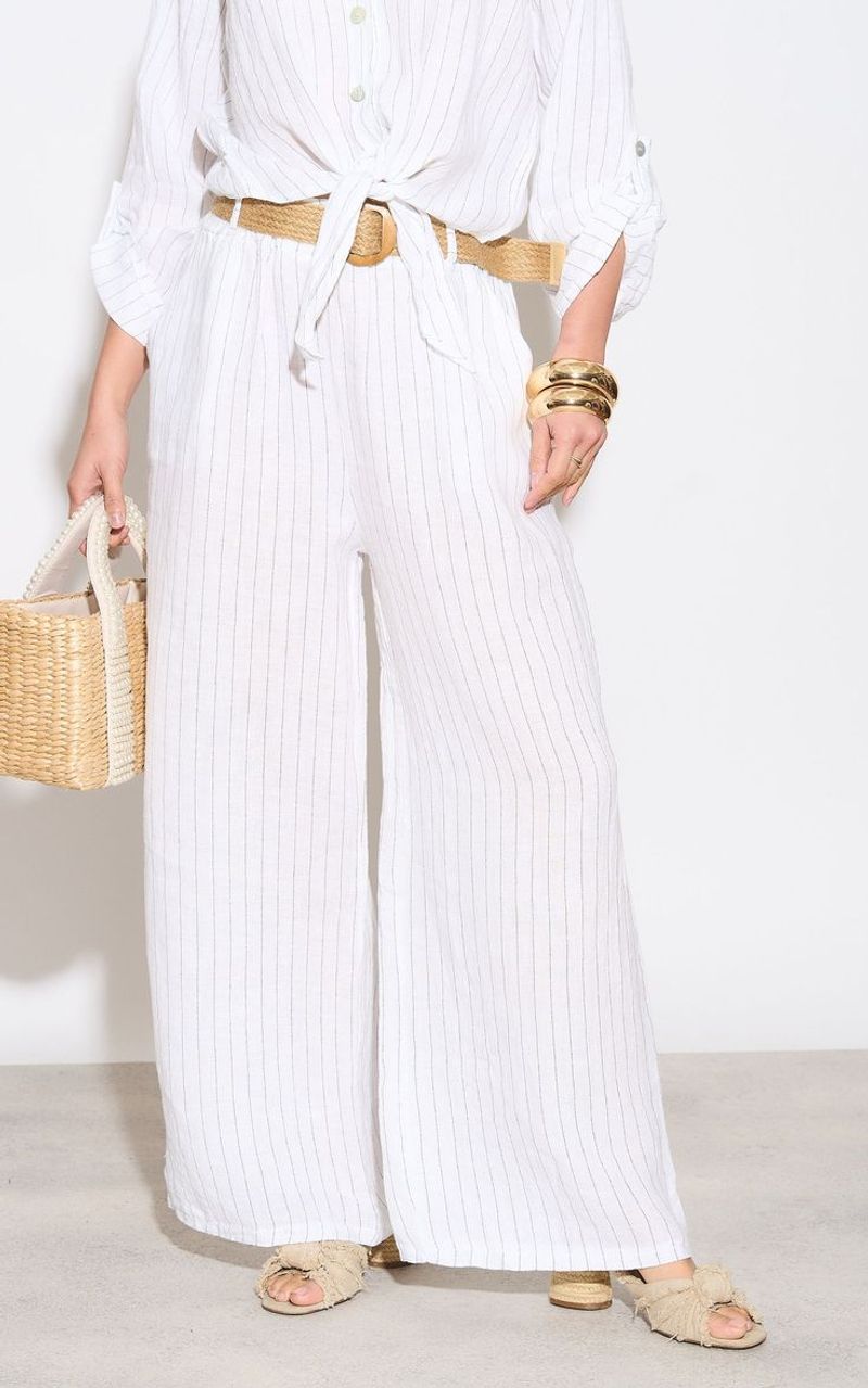 7 Must-Have Wardrobe Items to Style Effortlessly with Striped Pants, According to a Stylist