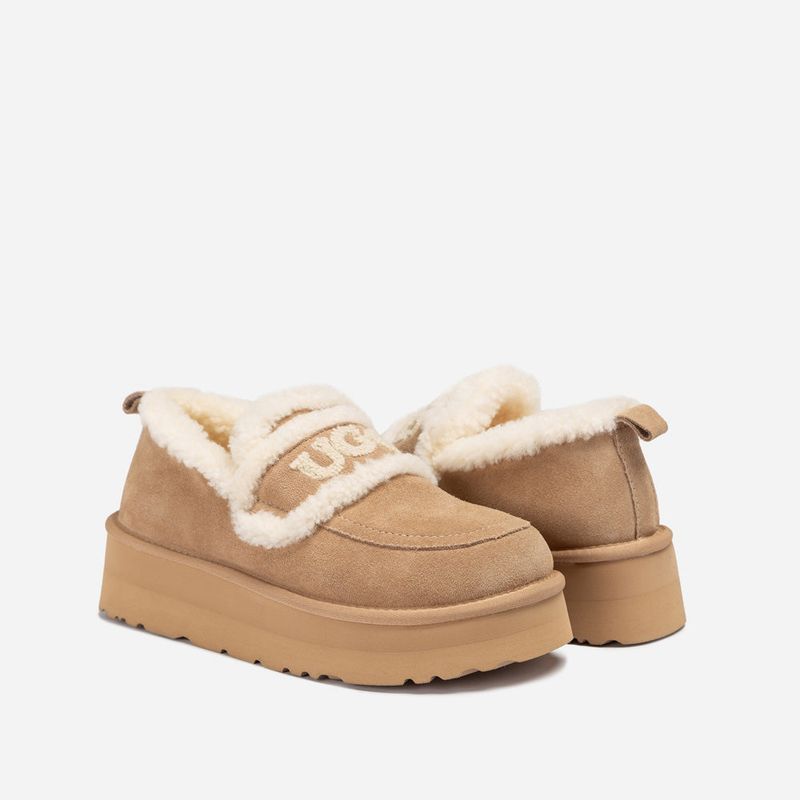 UGG Shearling-Lined Loafers
