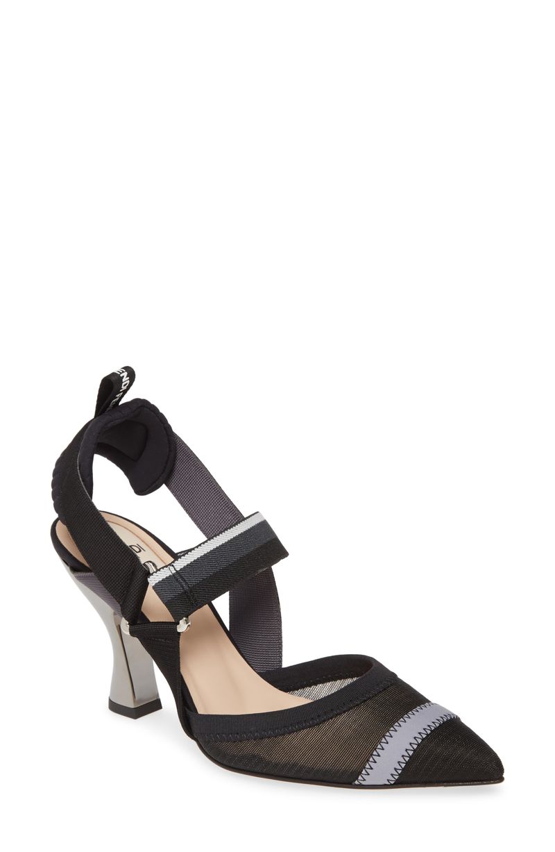 Fendi Colibri Mesh Pumps