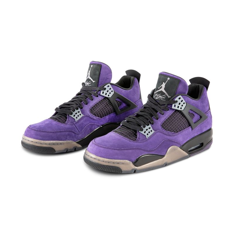 Travis Scott x Air Jordan 4 Retro “Purple Suede”